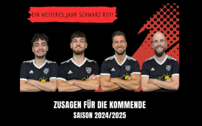 Noch mehr Zusagen für die kommende Saison!