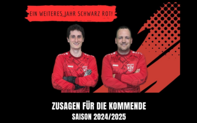 Unsere Torhüter für 2024/2025 stehen bereit