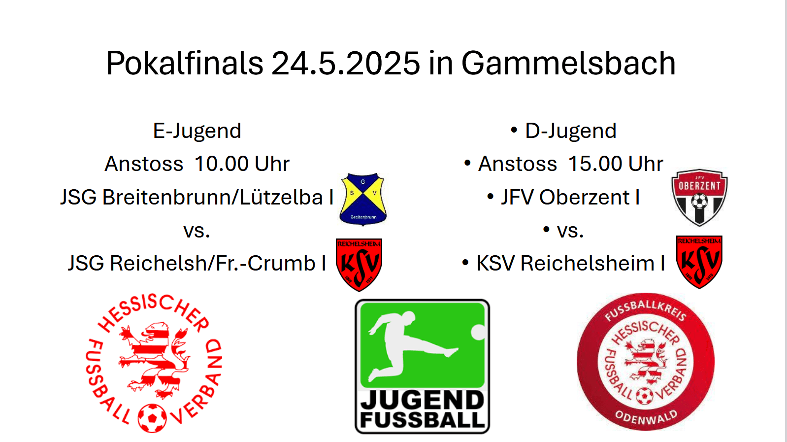 Pokalfinals 24.5.2025 in Gammelsbach