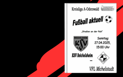 Stadionheft vom 25.04.25