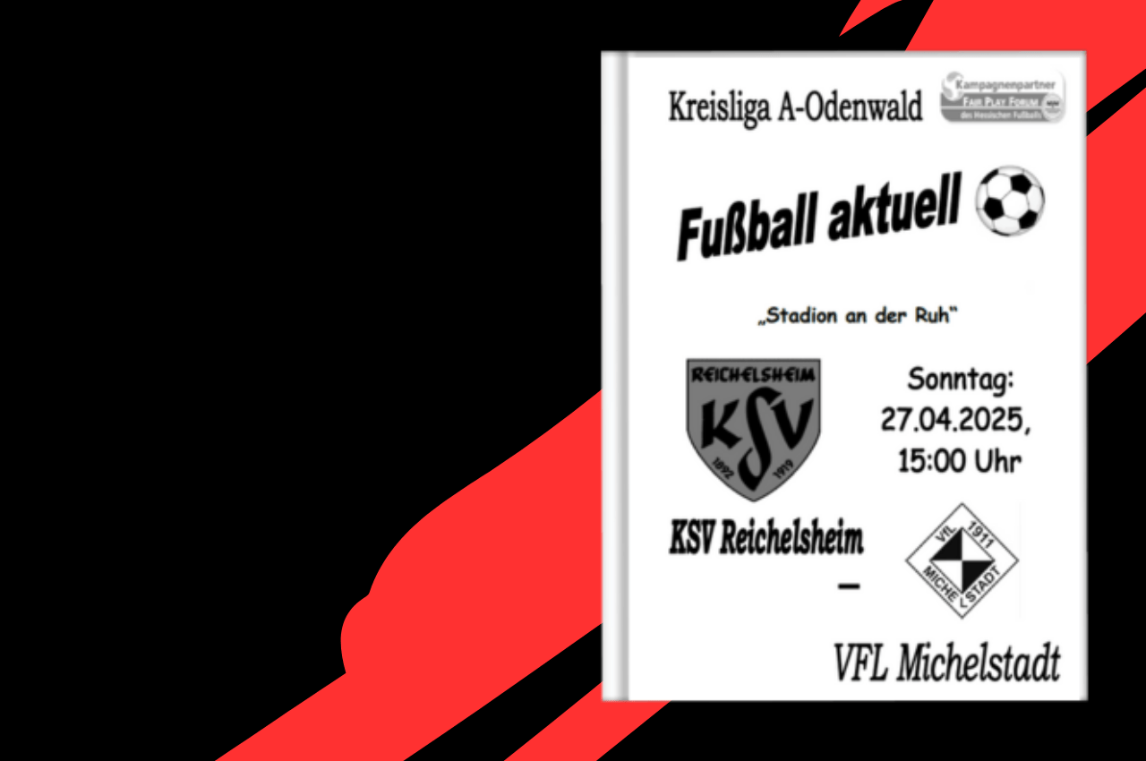 Stadionheft vom 25.04.25