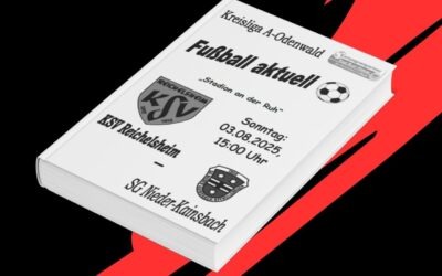 Stadionheft vom 01.08.25