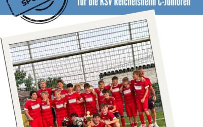 Neue Trikots für die C-Jugend – Dank an Reichenbacher Apparatebau