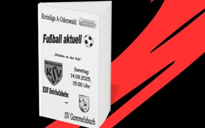 Stadionheft „Fußball Aktuell“ vom 11. September ’25