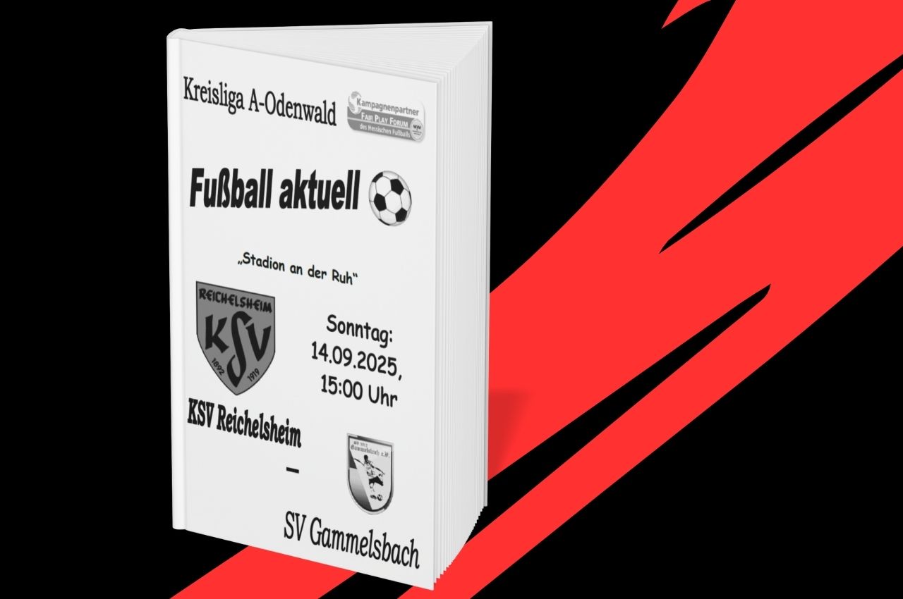 Stadionheft „Fußball Aktuell“ vom 11. September ’25