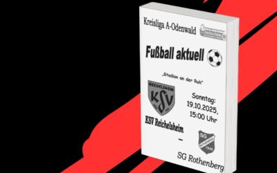 Stadionheft vom 16. Oktober ’25