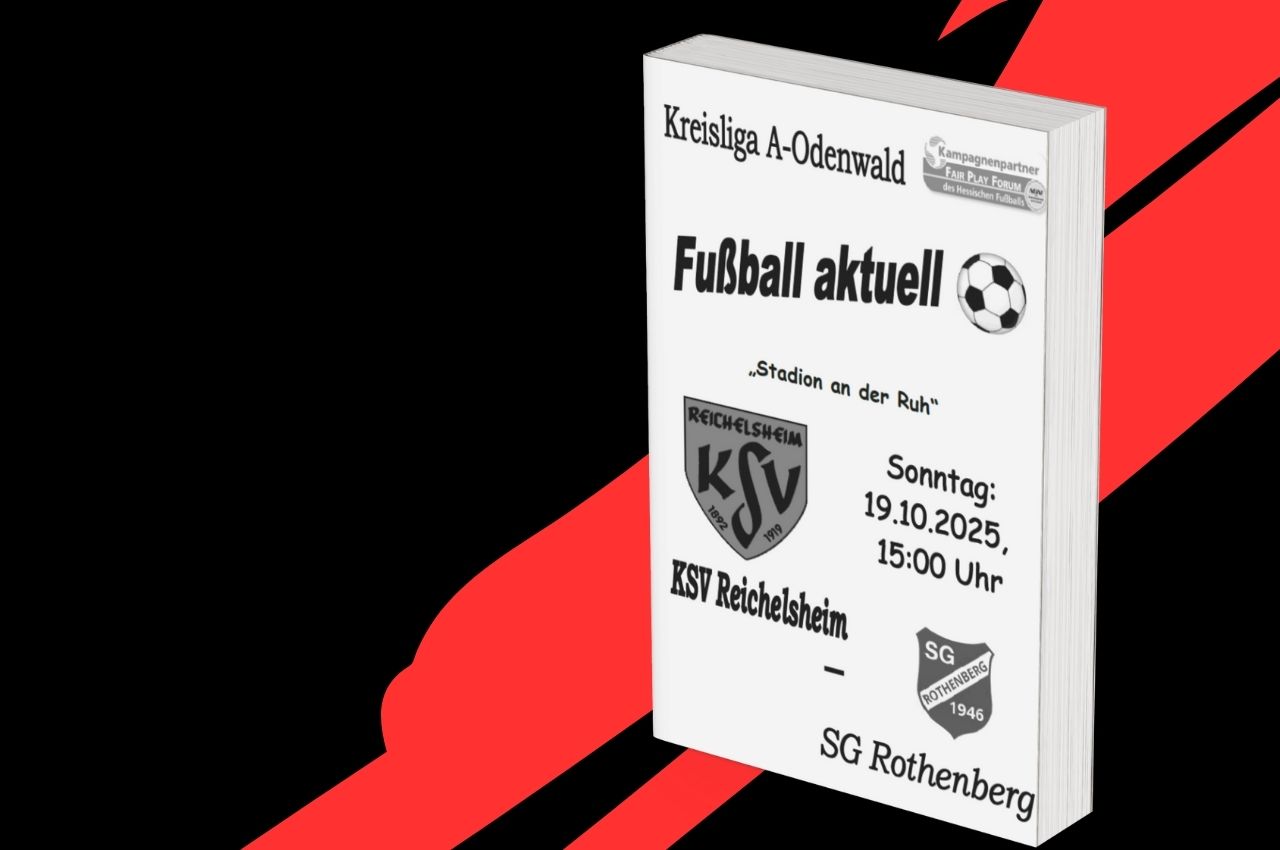 Stadionheft vom 16. Oktober ’25