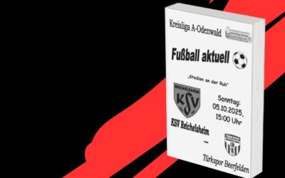 Stadionheft „Fußball Aktuell“ vom 02. Oktober ’25