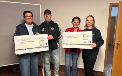Jugend sagt Danke: Spende an zwei DRK-Ortsvereine