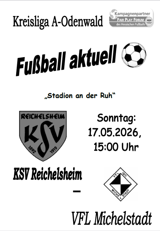 Stadionheft vom 14.05.26