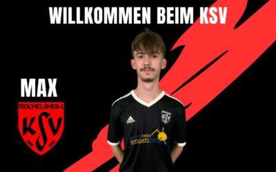 Willkommen beim KSV, Max! 🎉