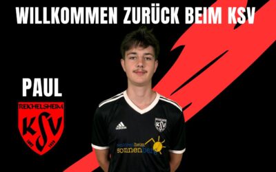 Willkommen zurück, Paul! 🎉